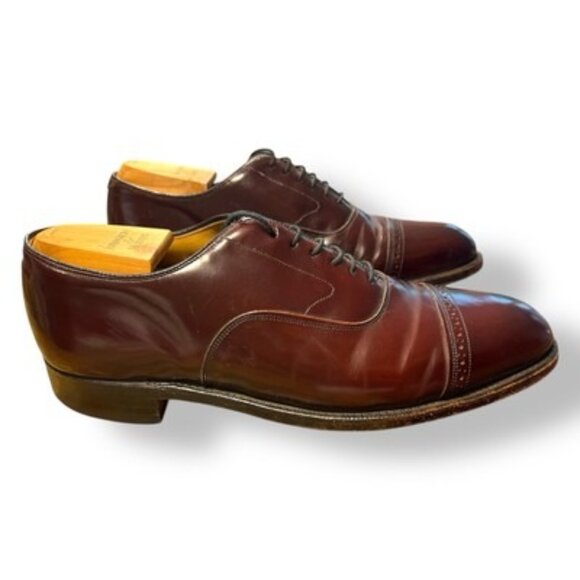 Johnston & Murphy Men’s Aristocrat  Cap Toe Color Burgundy size 9 main image 7